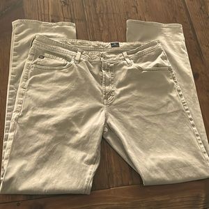 AG “The Protege” Khaki Jeans 36x34